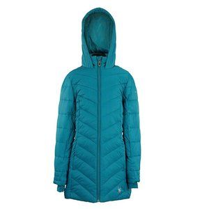 Spyder Youth Girls Cheveron Quileted Insulated Jacket Size 12-14